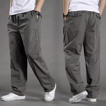 😎👖【Különleges ajánlat🔥】Férfi nagyméretű, casual cargo nadrág – bő és kényelmes