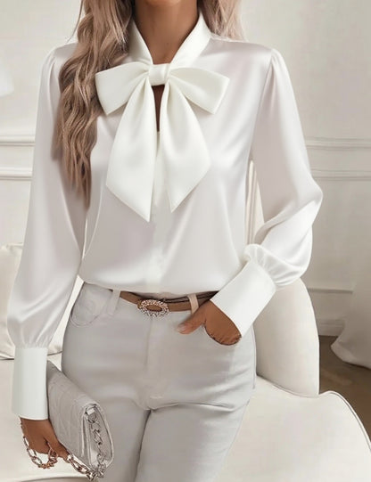🎀【Őszi és téli újdonság】✨Divatos selyem ing 2025 elegáns stílusért - puha anyag, modern szabás és tökéletes választás mindennapi viseletre