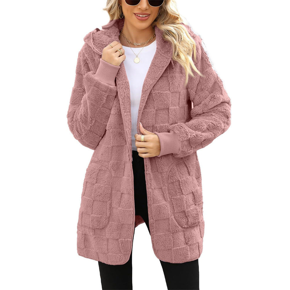 ✨☃️【Korlátozott ideig kedvezmény】❄️🌷Új téli női laza polárkabát