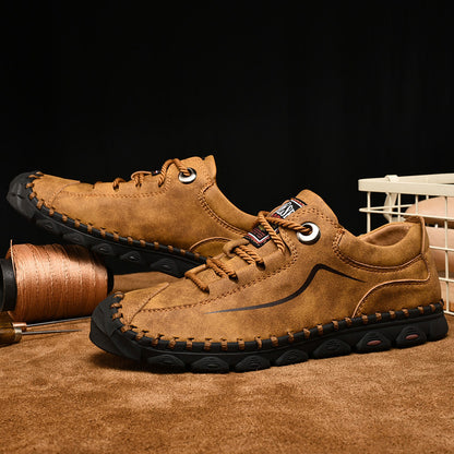 【Buty męskie sprzedają się dobrze】【38-46】Męskie buty outdoorowe typu low-top (duże rozmiary) — wytrzymałe i antypoślizgowe