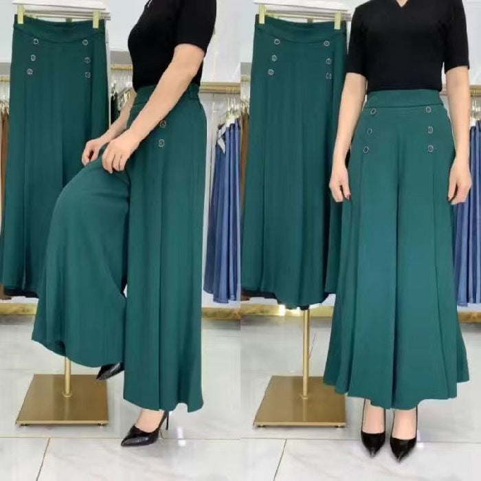 🔥 Időkorlátos 50% kedvezmény 💖【M–5XL】Női magas derekú, bőszárú szoknya – tavaszi és nyári stílus