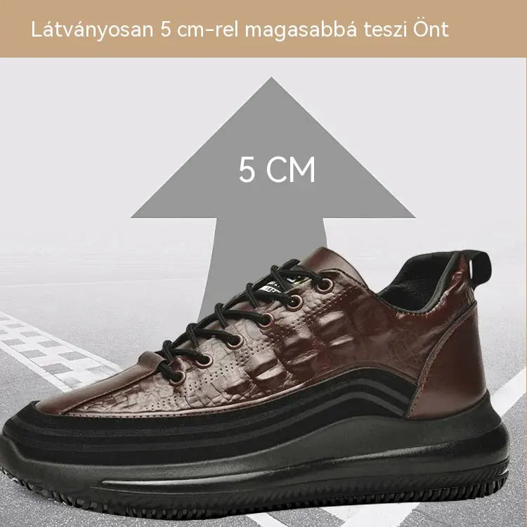 👞【38-48】🐊Luxus olasz sportcipők krokodilmintával