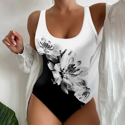 🥰【Utolsó nap – 50% kedvezmény】🔥【S~4XL】Egyedi csíkos egyrészes fürdőruha