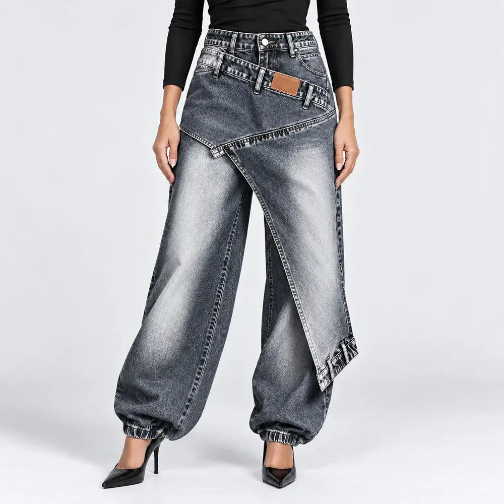 👖【XS-3XL】Stílusos és kényelmes, bő szárú farmer ✨💞