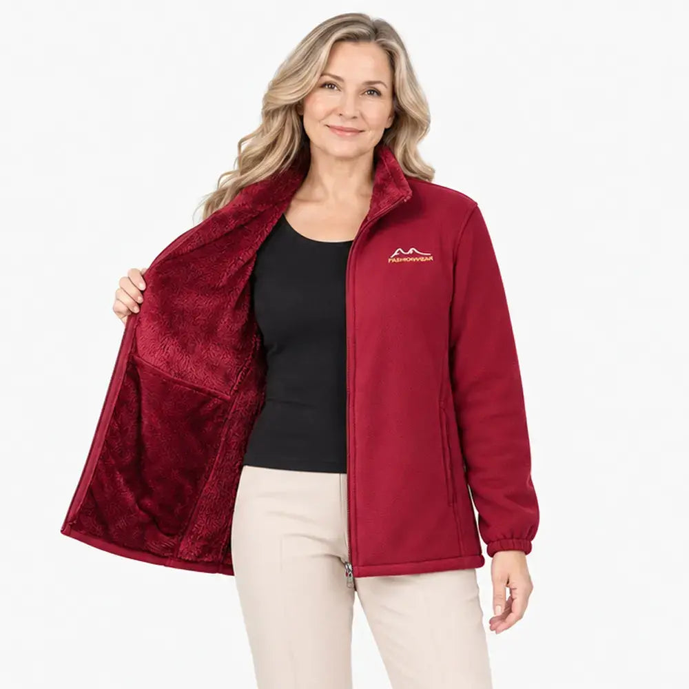 🧥【XL-5XL】Női vastag polár kabát – meleg és kényelmes az őszi-téli időben!