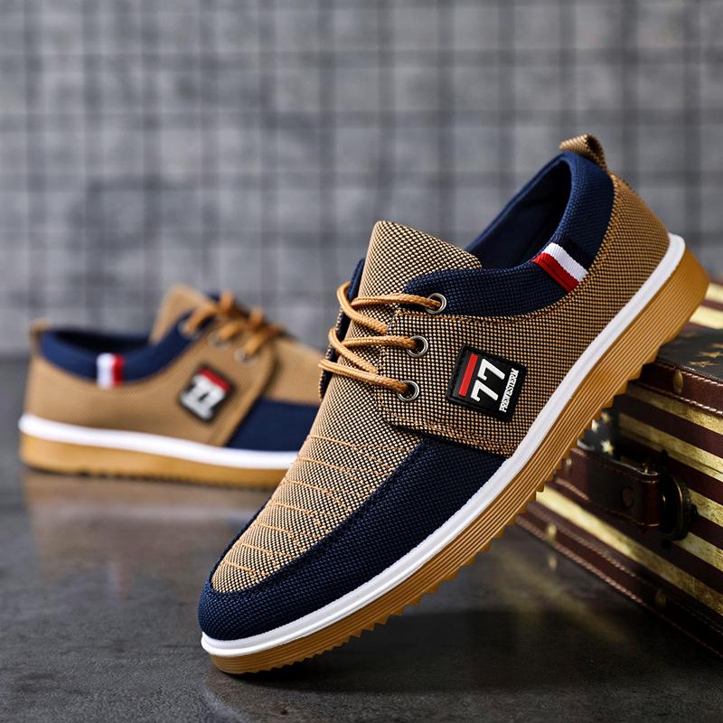 【50% kedvezmény】【39-44】Légáteresztő férfi vászon cipők