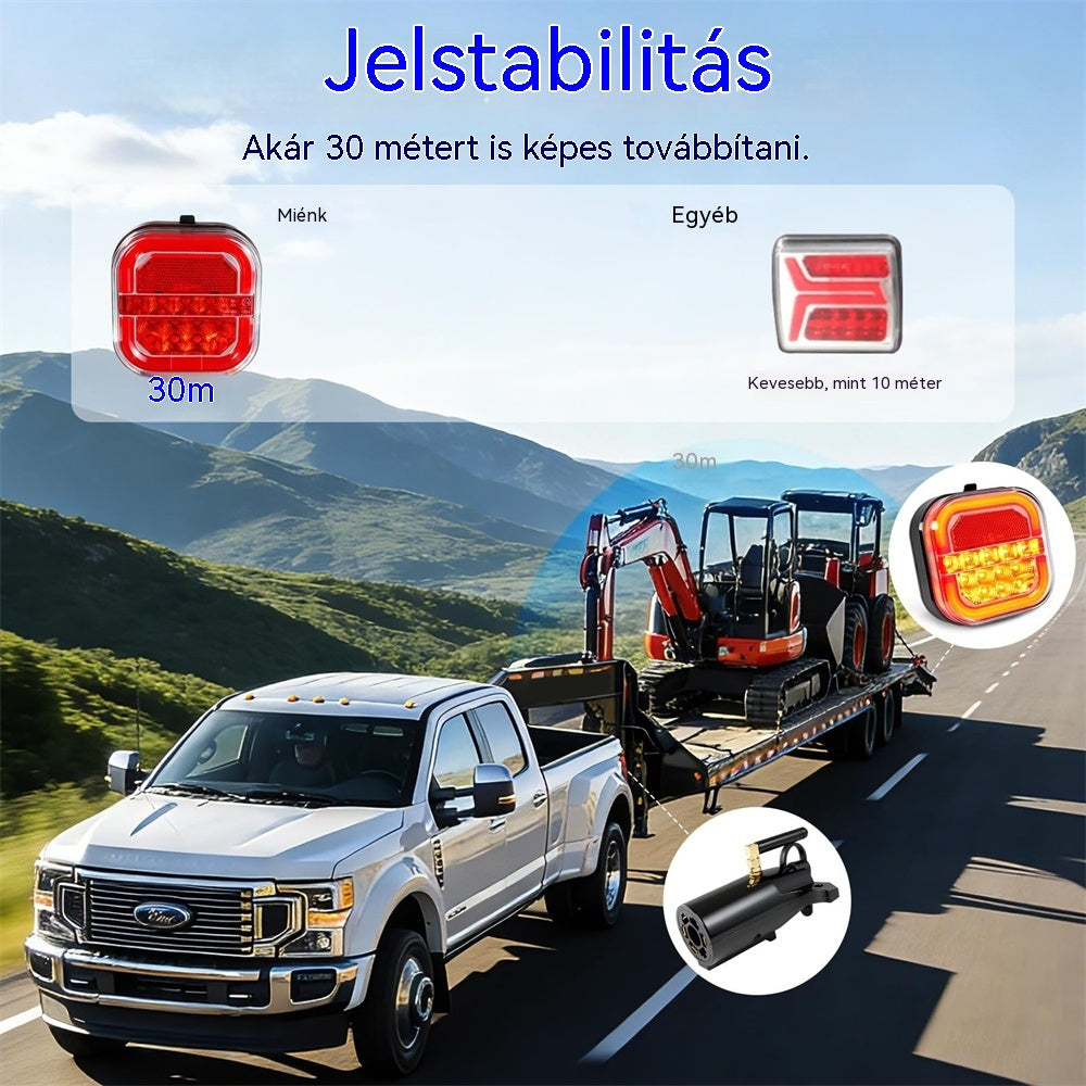 🚦【Univerzális 12V/24V】🚦 LED pótkocsi lámpák autóhoz