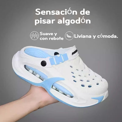👟50% KEDVEZMÉNY🌬️Férfi 2 az 1-ben többfunkciós szandál, vastag EVA talp, csúszásmentes, rendkívül könnyű és légáteresztő🏃‍♂️