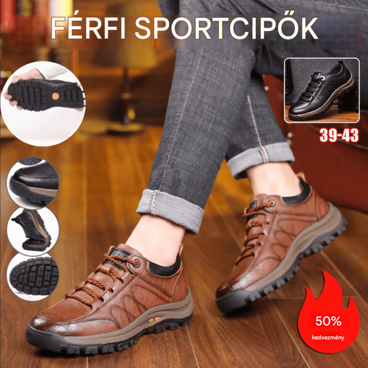 😎👍【39-48】 2025. éves ősz/tél. Új divatos férfi hegymászó cipők, laza sportcipők