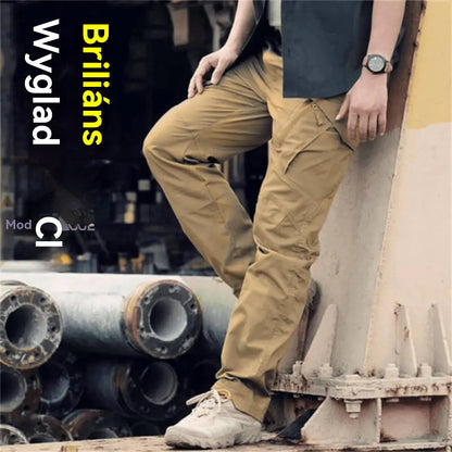 ⏳ 50% KEDVEZMÉNY! 🔥Taktikai katonai nadrágok férfiaknak, szélálló és melegítő