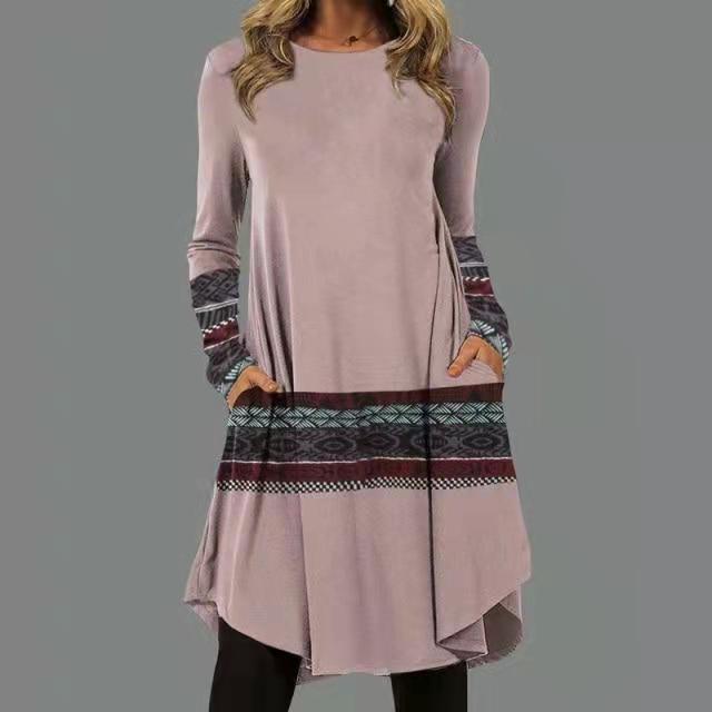 🔥✨ 【S-5XL】Új ruha vintage etnikai stílusban, különféle virágdíszítésekben