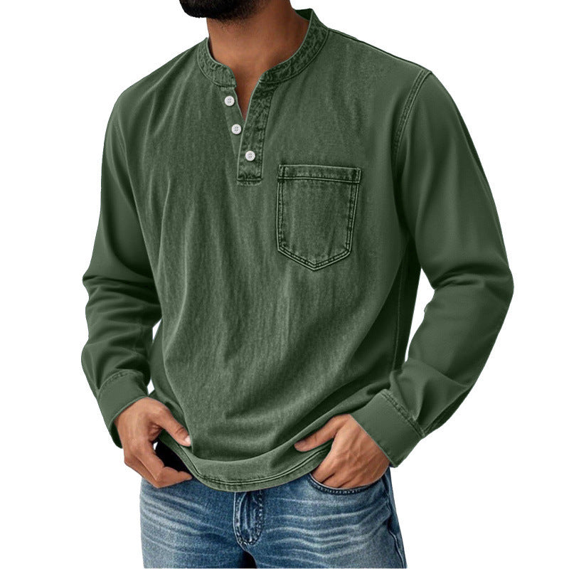 👔 【S-5XL】Męskie, casualowe, modne koszulki na wiosnę/lato