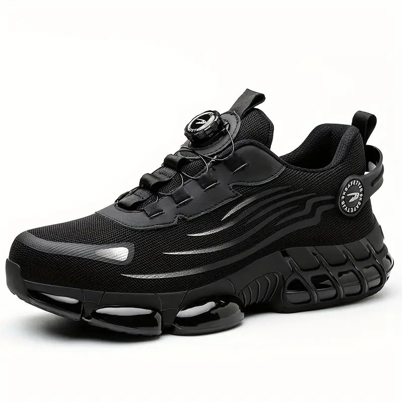 💥👍 Ležerne radne čizme za svaki dan, otporne na udarce i probijanje, s čeličnom kapicom, udobne i neklizajuće zaštitne cipele.