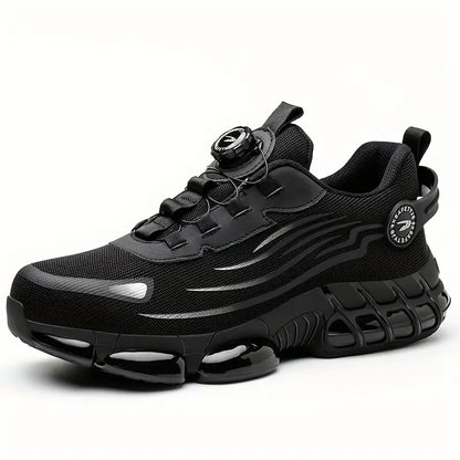 💥👍 Ležerne radne čizme za svaki dan, otporne na udarce i probijanje, s čeličnom kapicom, udobne i neklizajuće zaštitne cipele.