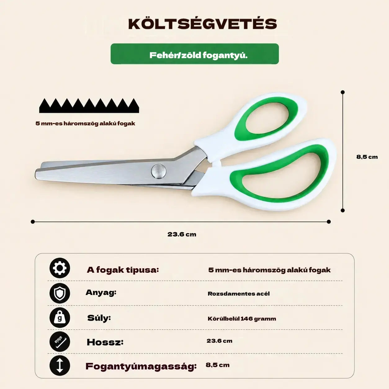 ✂️🧵Multifunkcionális kézműves olló, könnyedén készíthetsz gyönyörű csipkét!