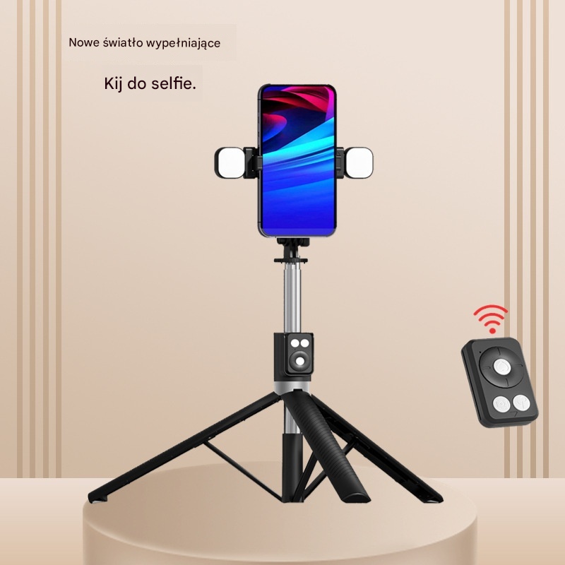 【1,7 m】 Wielofunkcyjny statyw do selfie 6 w 1