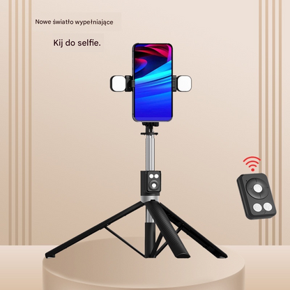 【1,7 m】 Wielofunkcyjny statyw do selfie 6 w 1