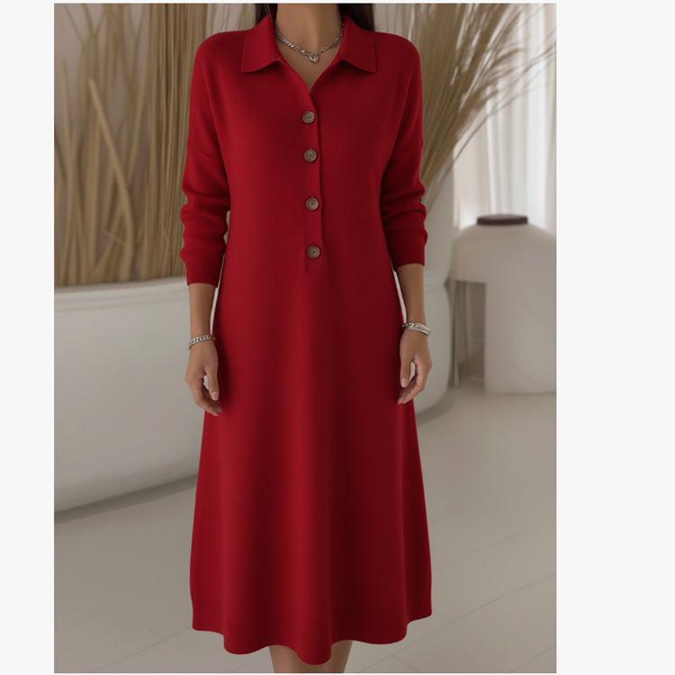 🔥👗【S - 3XL】Új kötött ruha a 2026-os őszi/téli szezonra