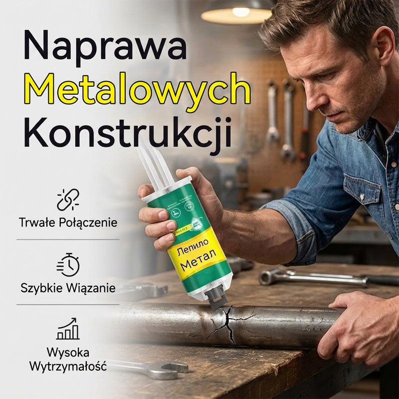 【Zestaw 3 sztuk】 Tylko 99 zł 🔥50% zniżki przez ograniczony czas! 🛠️ Mocny klej AB do naprawy metalu