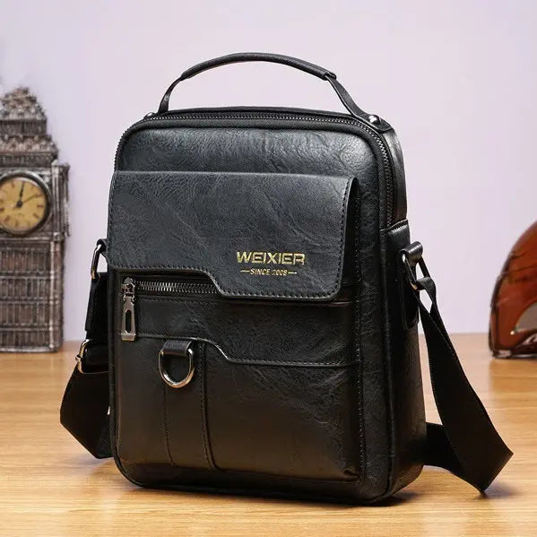 🔥Nuevo bolso de hombro Oxford de cuero para hombre 2026-