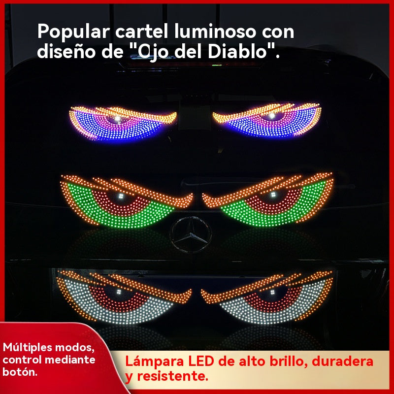 💡🎫 Puha, vékony és rugalmas LED-es autókijelző házilag állítható lehetőségekkel.