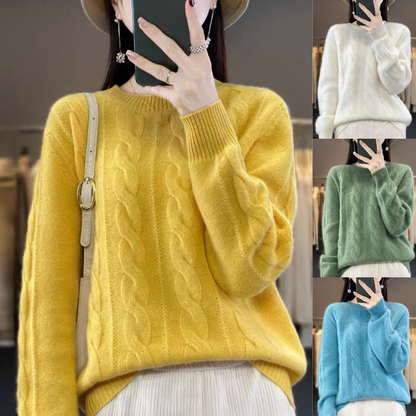 💖【Rabat sezonowy -50%】Zimowy sweter kaszmirowy 2026 Ciepły i miękki w noszeniu