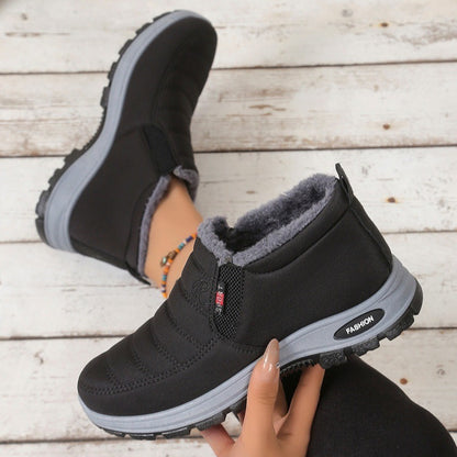 🔥💖【35-48】Unisex téli csizma plüss béléssel - meleg, kényelmes és csúszásmentes hideg időjárásra