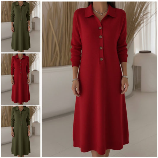 🔥👗【S - 3XL】Új kötött ruha a 2026-os őszi/téli szezonra