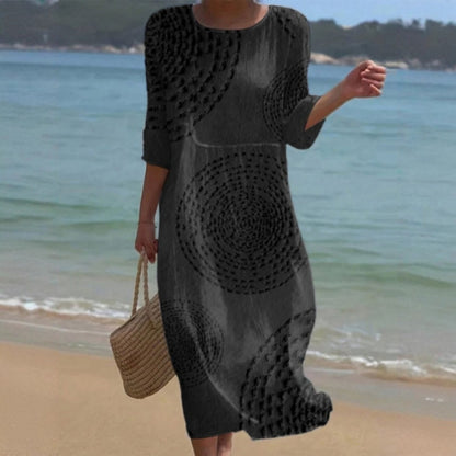 👗 Utolsó nap 50% kedvezmény! 【XS-4XL】Elegáns nyári ruha, légáteresztő, kényelmes, karcsúsító, minden alkalomra.