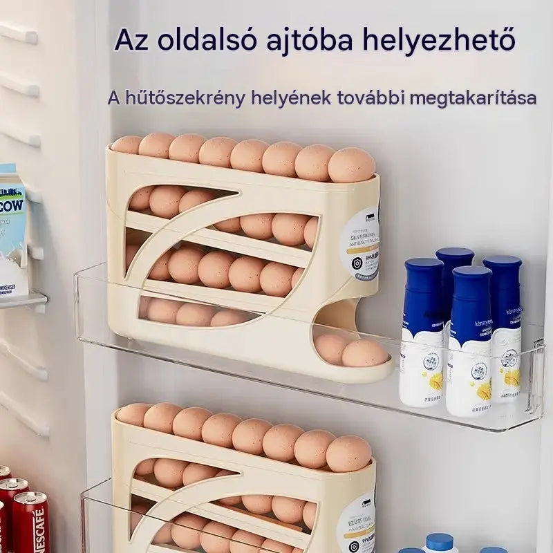 💥🥚Élelmiszeripari minőségű, csúsztatható tojástartó doboz