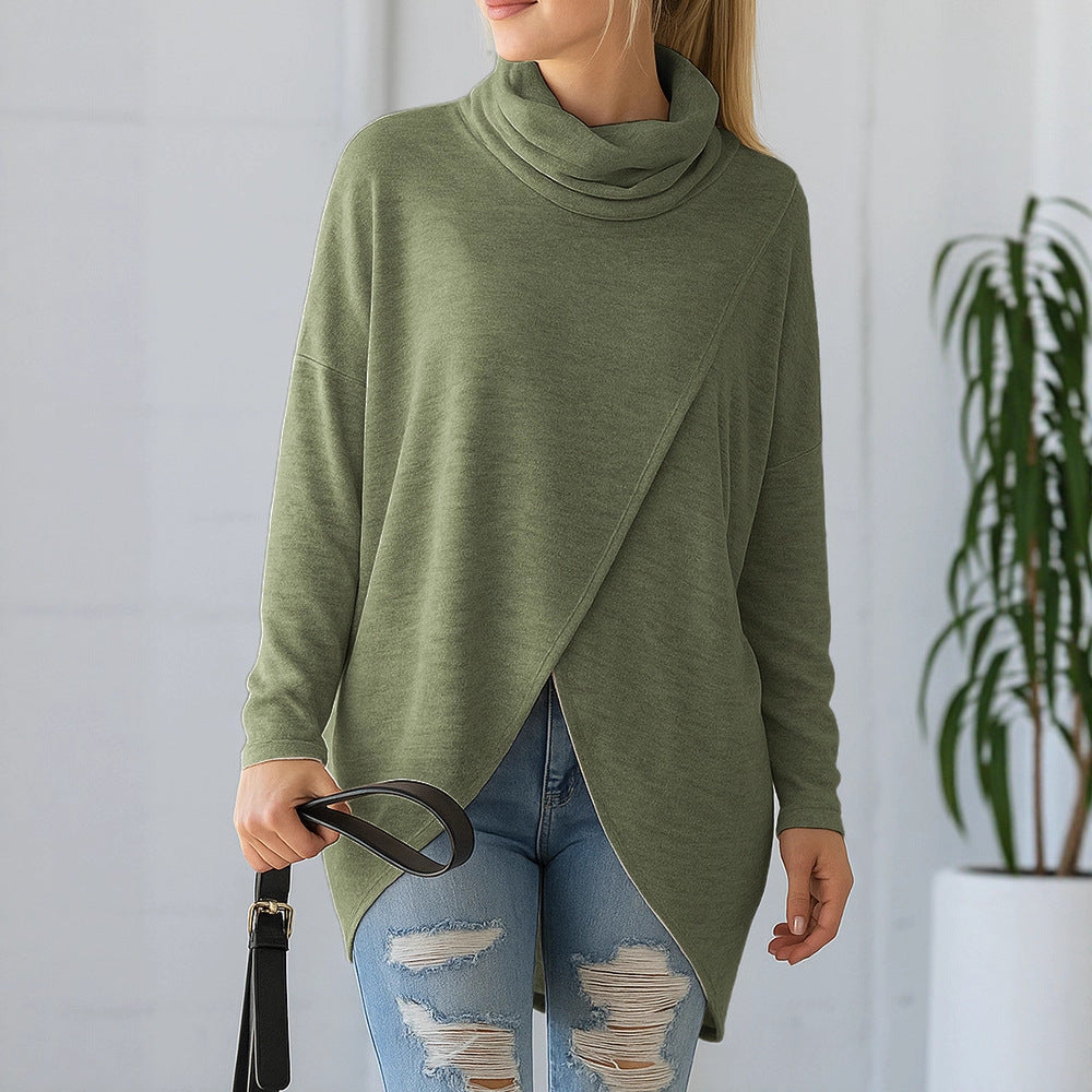 ❤️【50% ZNIŻKI】✨【S-3XL】Nowy casualowy, luźny sweter z golfem z dzianiny