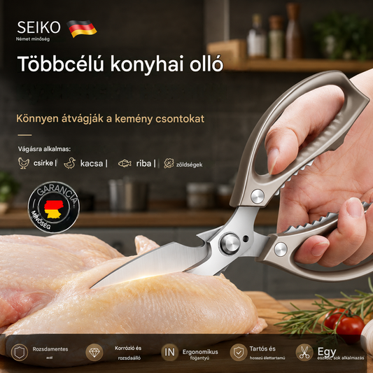 🔥Új fejlesztés🍖 Többfunkciós, nagy teljesítményű konyhai olló ✂️👨‍🍳