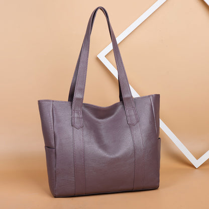 ✨👜【Nagy kapacitású】Női puha bőr válltáska