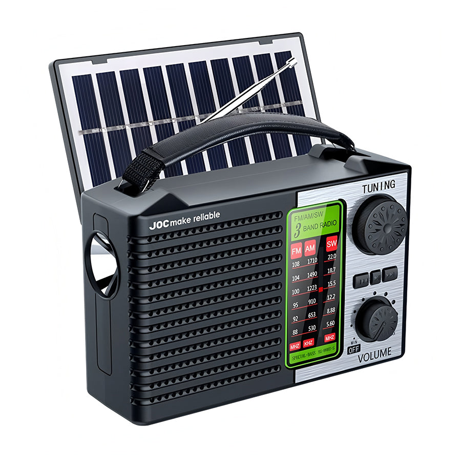💥🏕️Višenamjenski prijenosni radio, AM radio, stabilna Bluetooth kartica, višepojasni audio