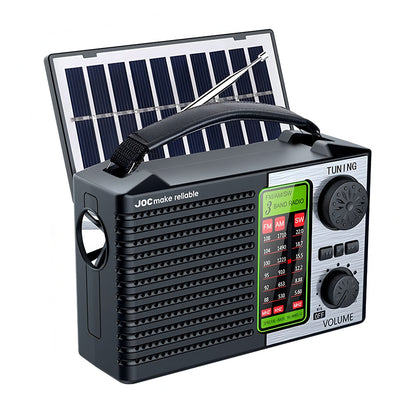 💥🏕️Višenamjenski prijenosni radio, AM radio, stabilna Bluetooth kartica, višepojasni audio