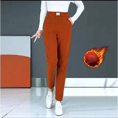 🩰👖 Nova hit ponuda--S popustom.【S-3XL】2025 jesensko-zimske ženske baršunaste ležerne hlače visokog struka