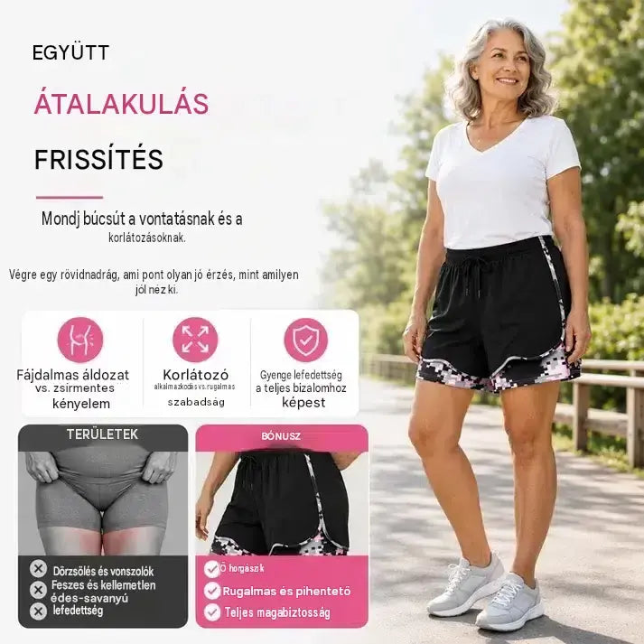 【XS-2XL】📢! ⏰Női lezser sportnadrág beépített béléssel