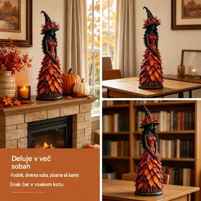🧙‍♀️50 % časovno omejen popust🧙‍♀️ Začarana jesenska figurica čarovnice