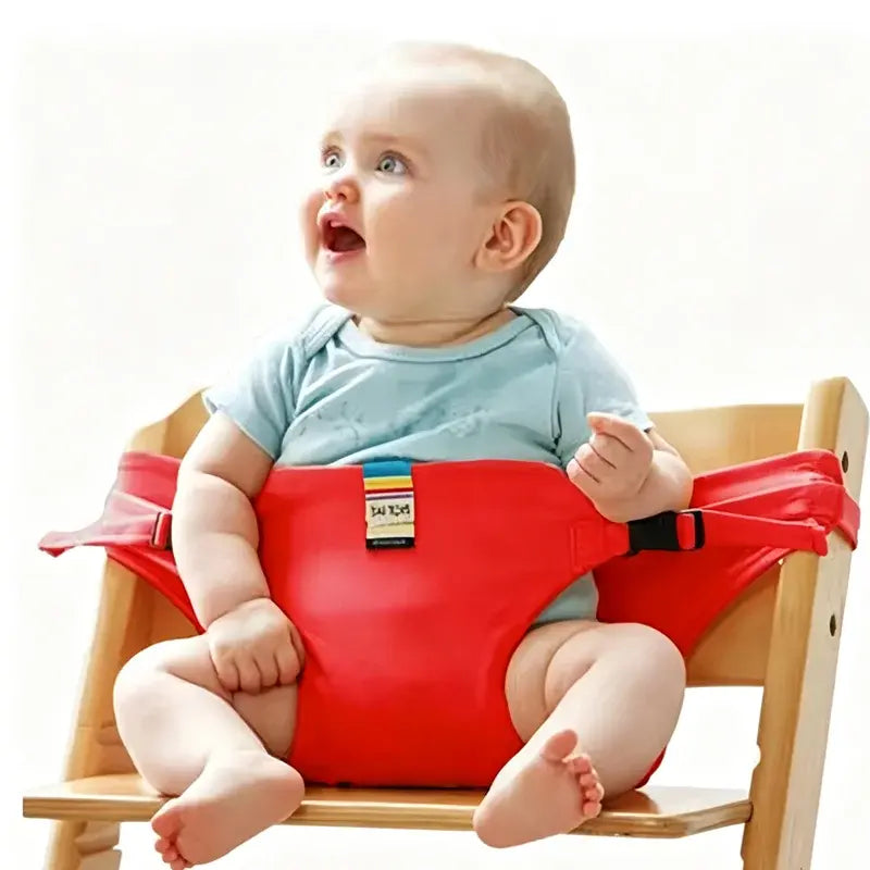 👶 Nélkülözhetetlen termék a gyermekek útközbeni etetéséhez! Biztonsági öv a hordozható etetőszékhez, egy kattintással használatra kész, esésvédelemmel! ✨🎒-4348695