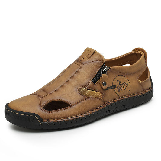 【Buty męskie sprzedają się dobrze】【38-48】2026 Nowe, oddychające, wydrążone sandały męskie na co dzień w dużych rozmiarach