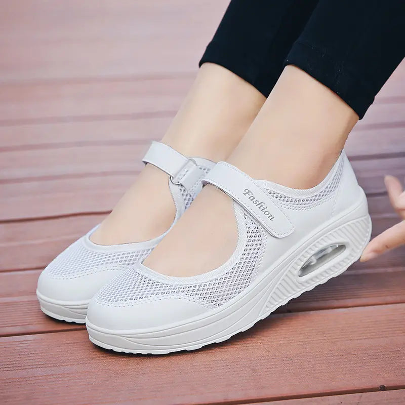 【35–43】👟Ženski zračni mrežasti športni čevlji z zračno blazino, ultralahki, mehki in udobni