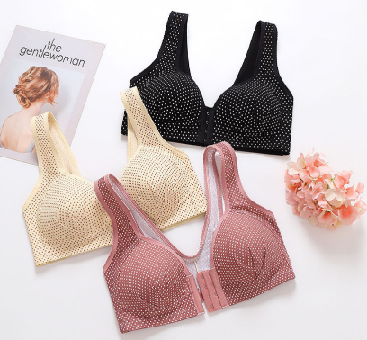 【3 csomag】 Kiváló minőségű varrat nélküli push-up melltartó, divatos és szexi