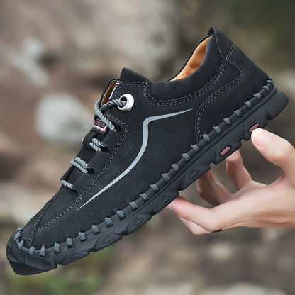 【Buty męskie sprzedają się dobrze】【38-46】Męskie buty outdoorowe typu low-top (duże rozmiary) — wytrzymałe i antypoślizgowe