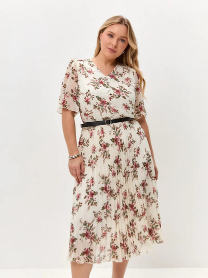 🌸💥【S-5XL】Nowa elegancka sukienka z nadrukiem