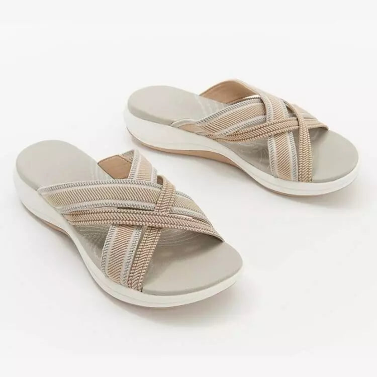 🍃👡【Rozmiary 35-43】2026 Nowe damskie sandały na platformie w dużych rozmiarach na lato
