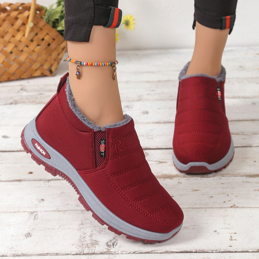 🔥💖【35-48】Unisex téli csizma plüss béléssel - meleg, kényelmes és csúszásmentes hideg időjárásra