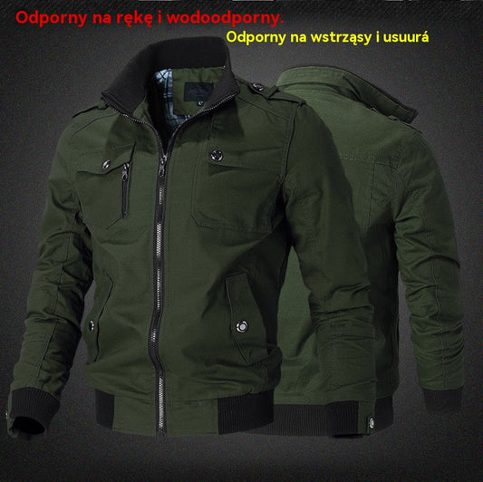 👍🔥 [M-5XL] Nowa męska kurtka wojskowa, gruba, wysokiej jakości, ciepła