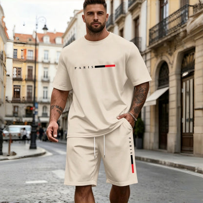 🔥👌【S-5XL】Muški ljetni sportski set od dva dijela: Idealan za svakodnevno nošenje i ležerno opuštanje kod kuće✅Plaćanje pouzećem