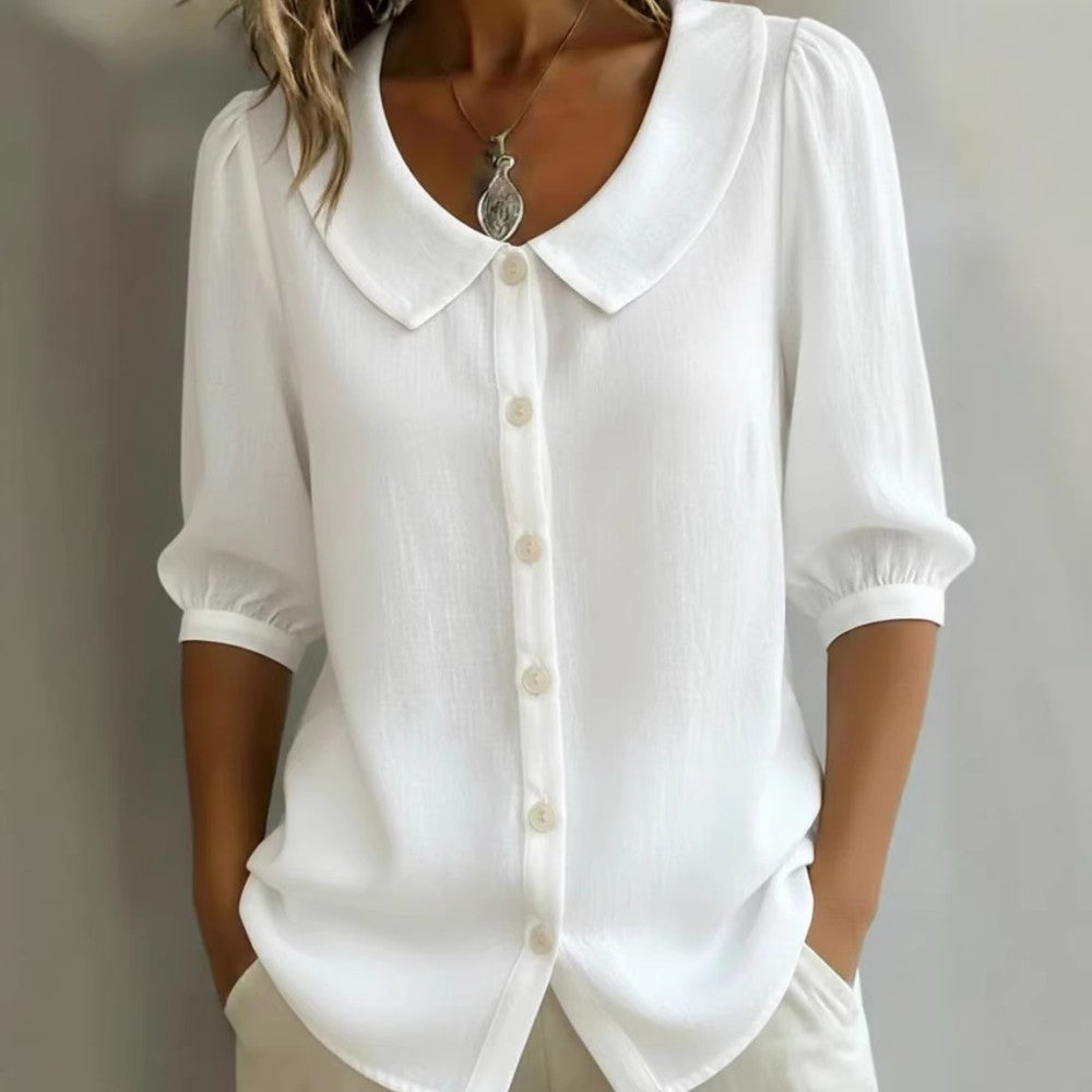 🌸【S-3XL】Női rövid ujjú, gombos kardigán – Tavaszi kötelező darab. Utánvétes fizetés lehetséges.✅