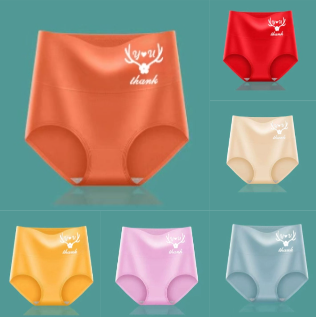 💖Utolsó nap 50% kedvezmény - [Vásárolj 6-ot, kapsz 6-ot ingyen] Prémium pamut magas derekú csípőemelő nadrág✨️ (45-95 kg)